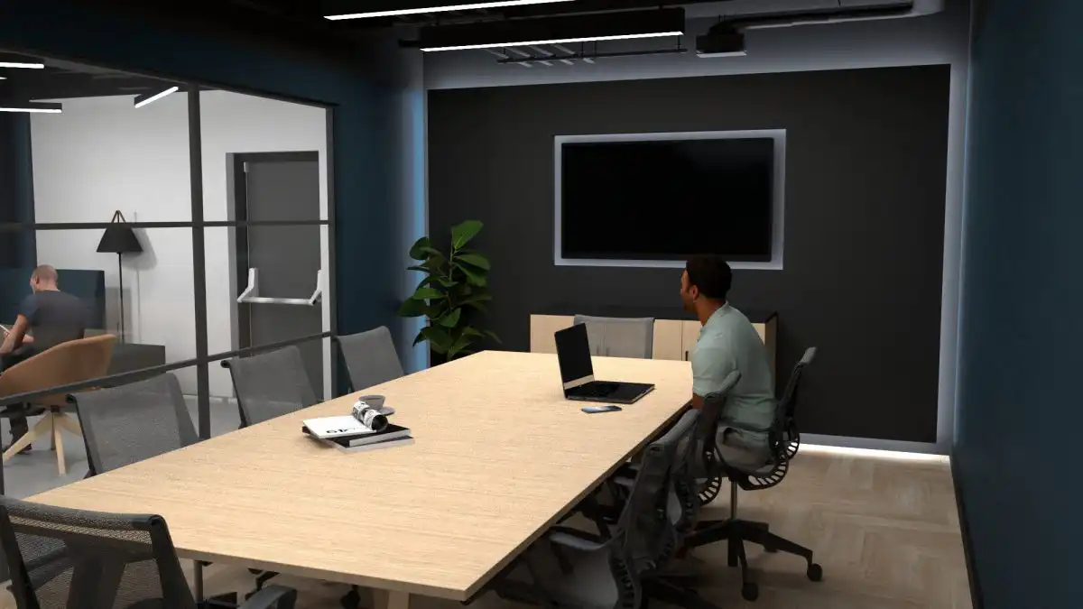 office design render